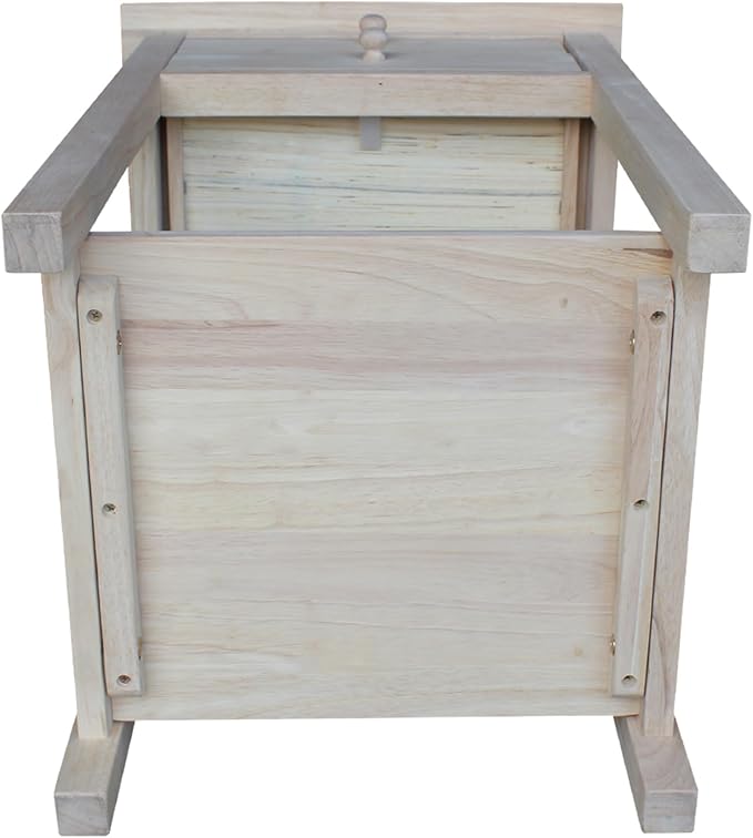 International Concepts, 25.6"H Rectangular Lamp/ End/ Side Table, 2 Drawers - Image 11