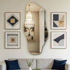 Irregular Wall Mirror, Modern Organic Shaped Mirrors - Image 8