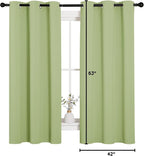 NICETOWN Nursery Curtains 63 inch Long, Thermal Insulated & Room Darkning - Image 9