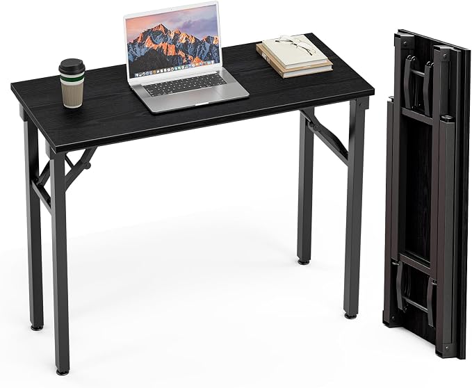 TEMI Small Computer Desk Folding Table by TEMI