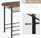 VINGLI 3 Piece Dining Set, Small Kitchen Table Set - Image 7