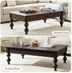 Retro Traditional Coffee Table - Image 7
