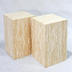 Luxury Marble Side Table, Square End Table - Image 6