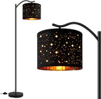 BoostArea Floor Lamp for Living Room, LED Arched Tall Modern Standing Lamp by BoostArea