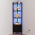 Furnulem Corner Shelf, 5-Tier Corner Cabinet by Furnulem
