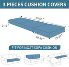 XINEAGE Couch Cushion Covers Seat Cushion Cover Thick Stretch Sofa Slipcovers 3 - Image 3