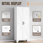 Yizosh Metal Storage Cabinet - Image 4