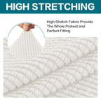 Turquoize Stretch Sofa Slipcover 2 Pieces Sofa Cover Couch Cover - Image 4