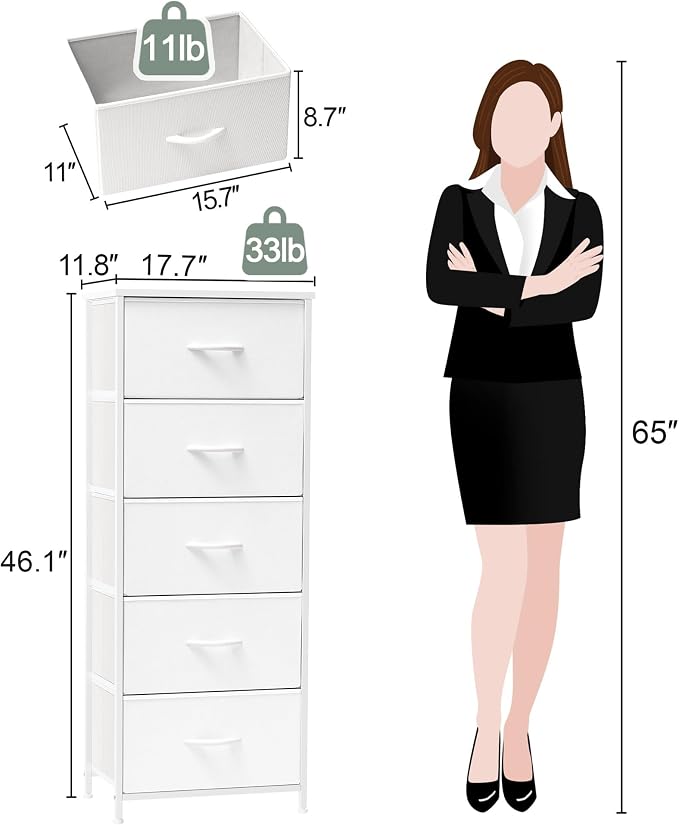 Crestlive Products Tall Dresser Vertical Storage Tower - Image 3