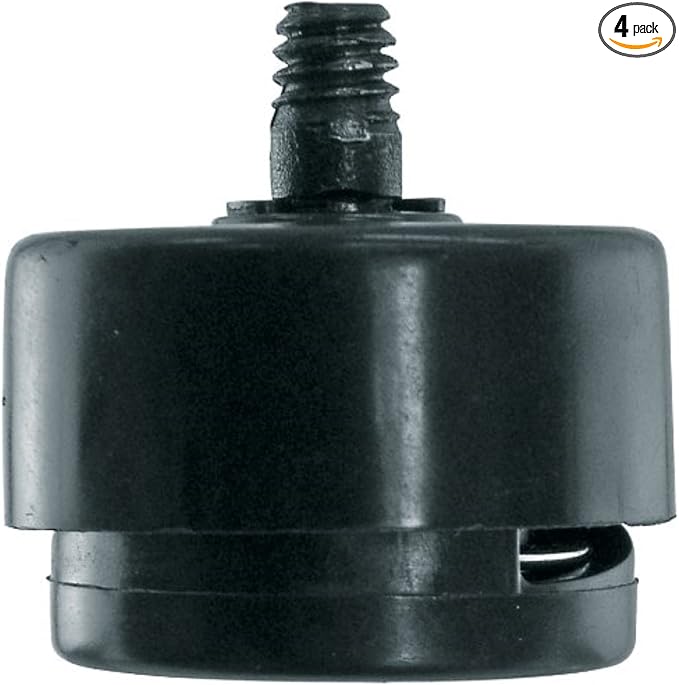 Shepherd Pack of 4 Self-Leveling Table Glides, 1/4" Threaded Stem by Shepherd