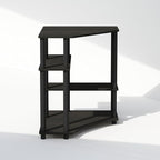 Furinno Turn-N-Tube Storage Shelves, 4-Tier Corner Shelf, Toolless Assembly - Image 4