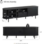 ONBRILL 69" TV Stand with Power Outlet - Image 2