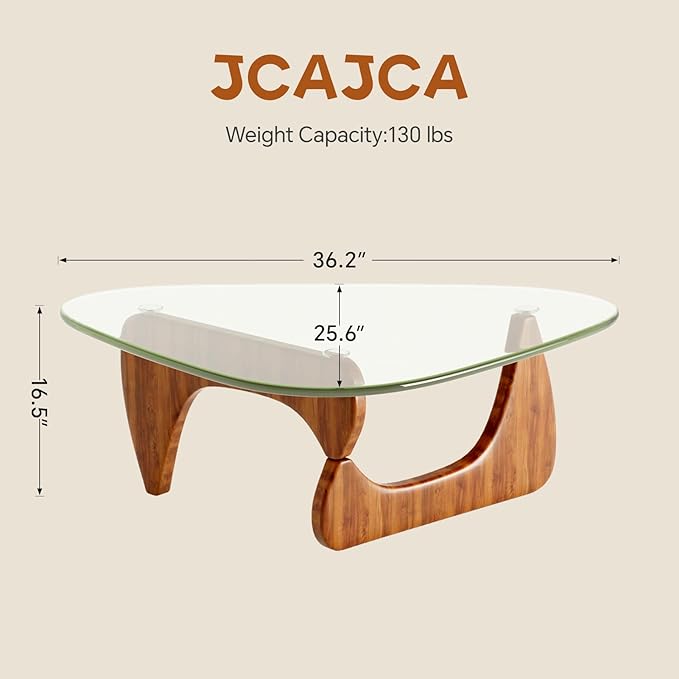 Coffee Table for Living Room Mid Century Modern Center Table - Image 2