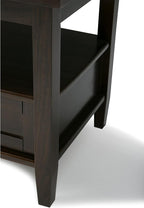 SIMPLIHOME Warm Shaker Solid Wood Transitional-Style 36-inch Wide Coffee Table - Image 10