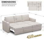 Belffin Modular Sectional Sleeper Sofa - Image 2