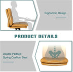 LUCKWIND Armless Office Desk Chair - Image 5