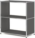 32-Inch 2-Tier Metal Bookcase, Open Shelf Storage Organizer by SIMPLINK