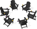 SERWALL HDPE Folding Adirondack Chair by SERWALL