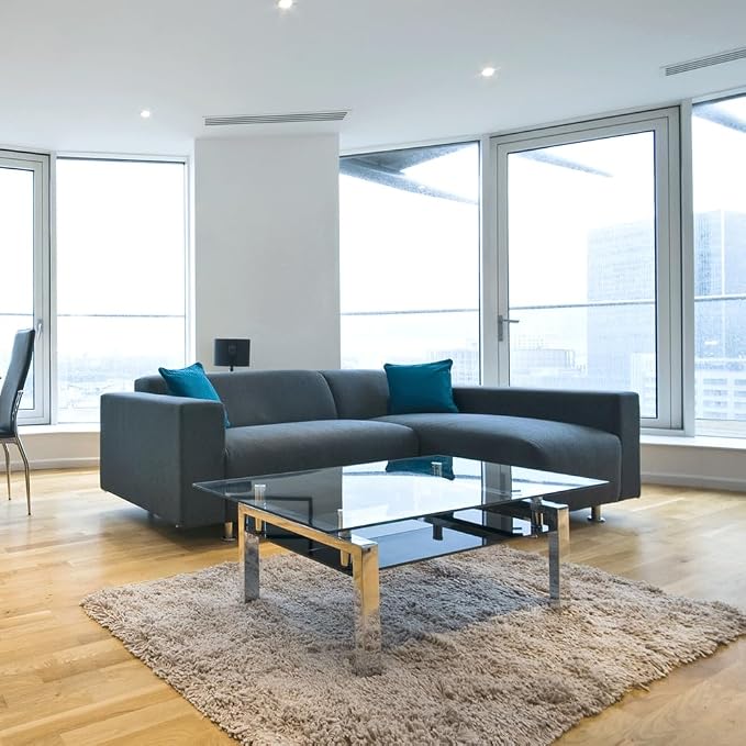Dulles Glass 60 inch Square Glass Table Top - Image 7