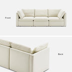 mopio Oversized Modular Sectional Sofa - Image 9