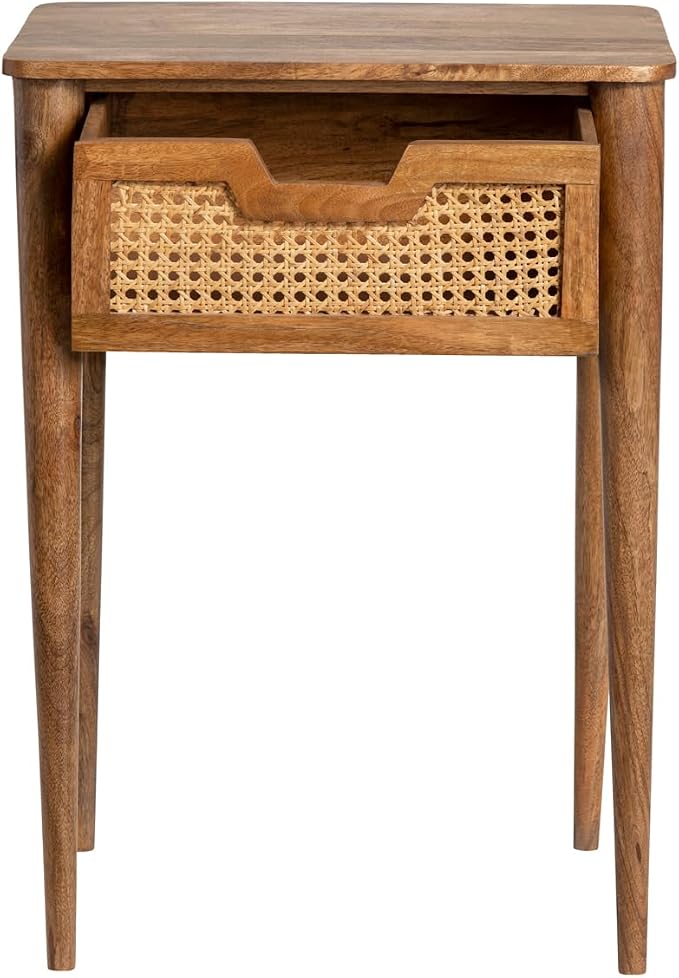 BLACK FOREST DECOR Sea Breeze Woven Accent Table - Image 4