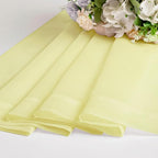 Chyhomenyc Sheer Curtains 45 Inch Long 2 Panels - Image 9