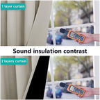 NICETOWN Natural 100% Blackout Curtains 45 inches Long, 2 Thick Layers - Image 4