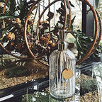 JASAI 18 Oz Clear Glass Soap Dispenser with Rust Proof Stainless Steel Pump - Image 6