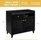 COCO DESIGN Small Wine Cabinet - Image 2