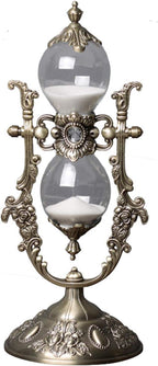 Hourglass Timer, 15 Minutes Embossed Golden Hourglass Timer, Used by NIUASH