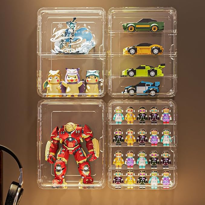 BOHOIDEE 4 Tiers Clear Display Case - Image 7