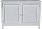 International Concepts 34" High Solid Wood Hall Storage Cabinet Cupboard - Image 3