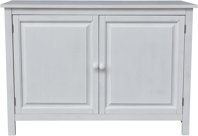 International Concepts 34" High Solid Wood Hall Storage Cabinet Cupboard - Image 3