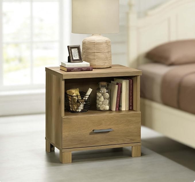 Responsibly Crafted Modern Bedside Table by Unknown
