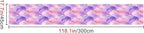 HOMETITUTE Pastel Watercolor Wallpaper Peel and Stick Purple Pink Gradient - Image 5