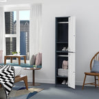 Metal Locker for Home, Dressing Room, Lockable Locker Cabinet - Image 2