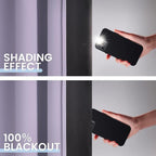 SimpleHome Lilac 100% Blackout Curtains Room Darkening Living Room 72 Inch | - Image 4