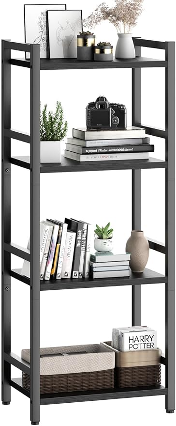 Book Shelf, 4 Tier Bookcase by GAGIFEN