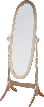 Roundhill Furniture Queen Anna Style Floor Cheval Mirror - Image 5