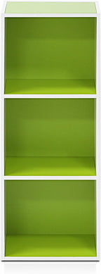 Furinno LUDER Book Shelf, 3-Cube Bookshelf, Bookcase - Image 8