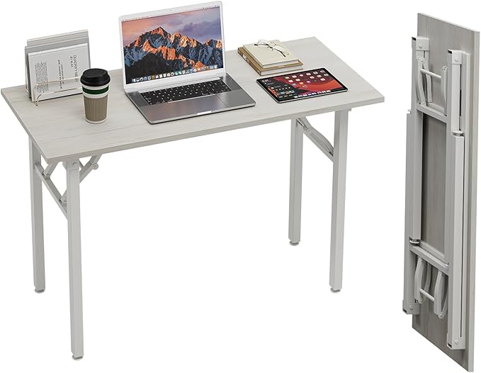 TEMI Small Computer Desk Folding Table by TEMI