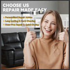 Black Leather Repair Kit for Furniture, Leather Seat Repair Kit for Cars - Image 7