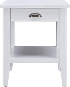 Leick Home Laurent 20 in. Solid Wood End Table - Image 4