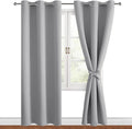 Blackout Curtains for Bedroom, 38 x 84 Inch, 2 Panels | Thermal Insulated & by Hiasan