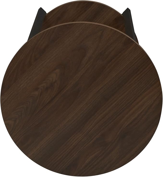 Household Essentials Jamestown Round Side End Table - Image 11