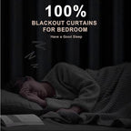 INOVADAY 100% Blackout Linen Curtains - Image 2