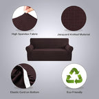 H.VERSAILTEX Stretch Oversized Sofa Cover 1 Piece Sofa Slipcovers - Image 4