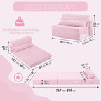 Tiita Convertible Folding Sofa Bed Twin Size - Image 2