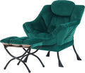 Tiita Lazy Chair with Ottoman, Comfy Leisure Sofa Armchair with Ottoman by TiitaHome