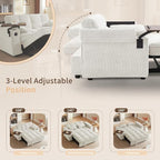 Auvsoce 65'' Convertible Sleeper Sofa Bed - Image 7